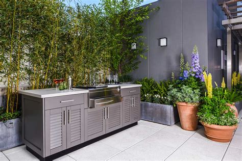 outdoor stainless steel cabinets|stainless steel countertops outdoor kitchen.